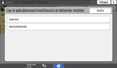 Afbeelding van bedieningspaneel