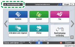 Afbeelding van bedieningspaneel