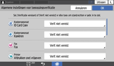 Afbeelding van bedieningspaneel