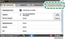 Afbeelding van bedieningspaneel