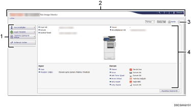 Web tarayıcısı ekranı resmi numaralı çağırma resmi