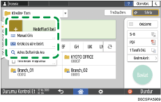 İşletim paneli ekran görseli
