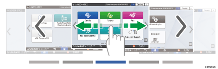 İşletim paneli ekran görseli