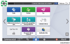 Il·lustració de pantalla del tauler d'operacions