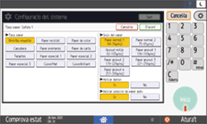 Il·lustració de pantalla del tauler d'operacions