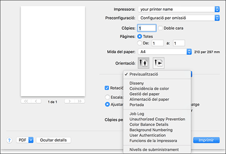 Il·lustració de pantalla de driver