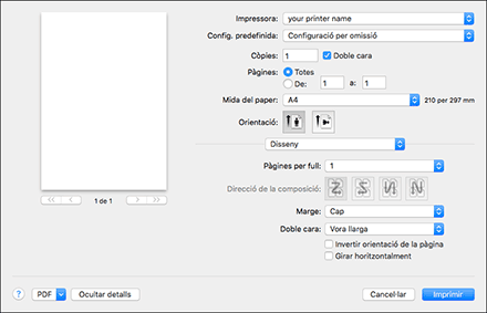 Il·lustració de pantalla de driver