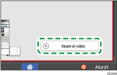 Il·lustració de pantalla del tauler d'operacions