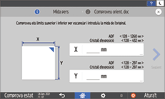Il·lustració de pantalla del tauler d'operacions
