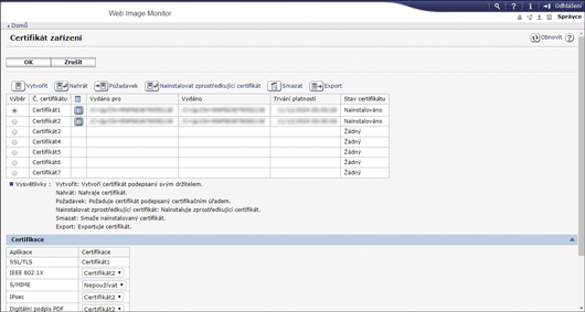 Ilustrace obrazovky webového prohlížeče