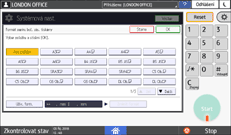 Ilustrace ovládacího panelu