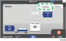 Abbildung Bedienfeld-Display