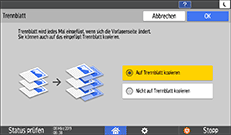 Abbildung Bedienfeld-Display