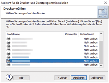 Abbildung für Treiberinstallation
