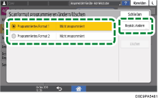 Abbildung Bedienfeld-Display