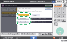 Abbildung Bedienfeld-Display