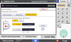 Abbildung Bedienfeld-Display