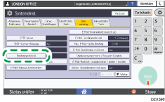 Abbildung Bedienfeld-Display