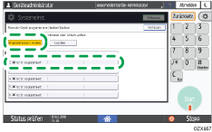 Abbildung Bedienfeld-Display