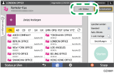 Abbildung Bedienfeld-Display