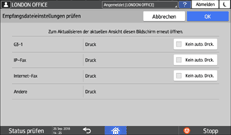 Abbildung Bedienfeld-Display
