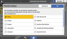Abbildung Bedienfeld-Display