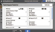 Abbildung Bedienfeld-Display