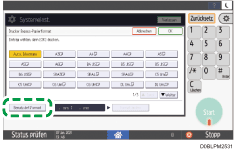 Abbildung Bedienfeld-Display