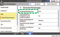 Abbildung Bedienfeld-Display