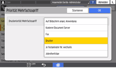 Abbildung Bedienfeld-Display