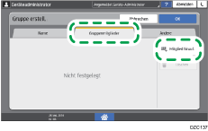 Abbildung Bedienfeld-Display