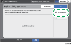Abbildung Bedienfeld-Display
