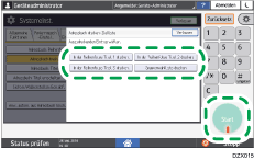 Abbildung Bedienfeld-Display