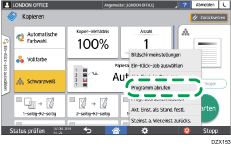 Abbildung Bedienfeld-Display