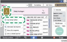 Abbildung Bedienfeld-Display