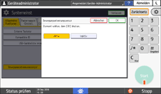 Abbildung Bedienfeld-Display