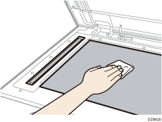 Nummerierte Abbildung Vorlagenglas