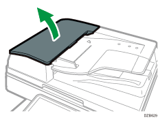 Abbildung Automatischer Vorlageneinzug mit Wendefunktion
