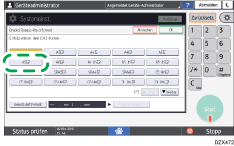 Abbildung Bedienfeld-Display