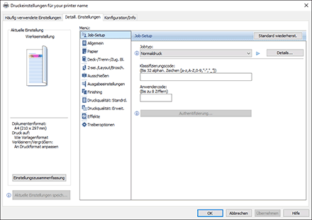 Abbildung Betriebssystembildschirm