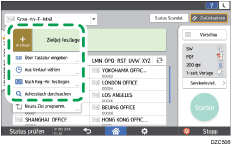 Abbildung Bedienfeld-Display
