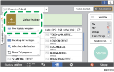 Abbildung Bedienfeld-Display