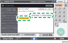 Abbildung Bedienfeld-Display