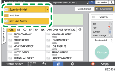 Abbildung Bedienfeld-Display