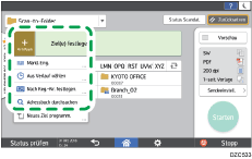 Abbildung Bedienfeld-Display