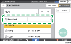 Abbildung Bedienfeld-Display