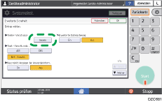 Abbildung Bedienfeld-Display