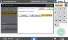 Abbildung Bedienfeld-Display