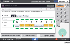 Abbildung Bedienfeld-Display