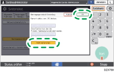 Abbildung Bedienfeld-Display